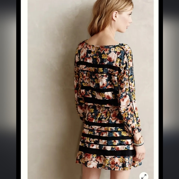 Holding Horses (Anthropologie) Garden Party Dress - Size M - Picture 3 of 10